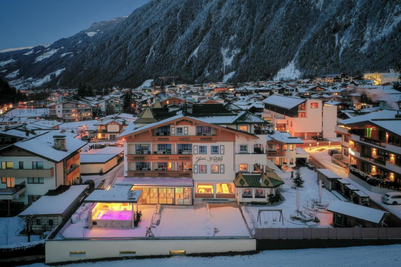 Hotel St. Georg Mayrhofen Bagian luar foto
