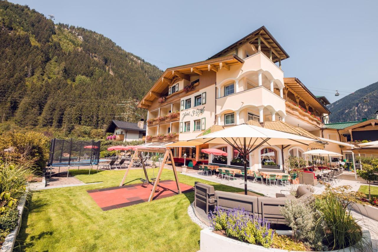 Hotel St. Georg Mayrhofen Bagian luar foto